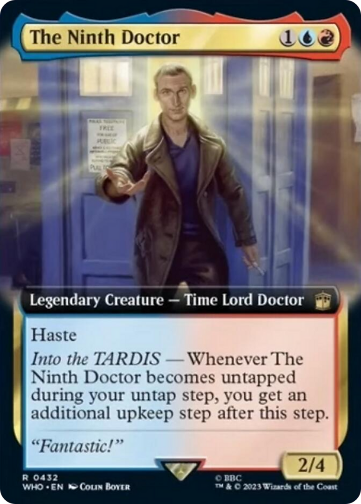 The Ninth Doctor (Extended Art) [Doctor Who] | Magic Magpie