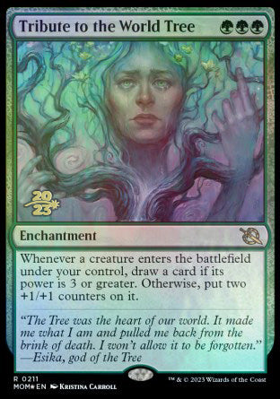 Tribute to the World Tree [March of the Machine Prerelease Promos] | Magic Magpie