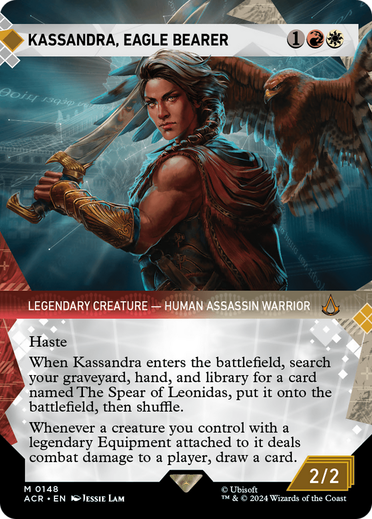 Kassandra, Eagle Bearer (Showcase) [Assassin's Creed] | Magic Magpie