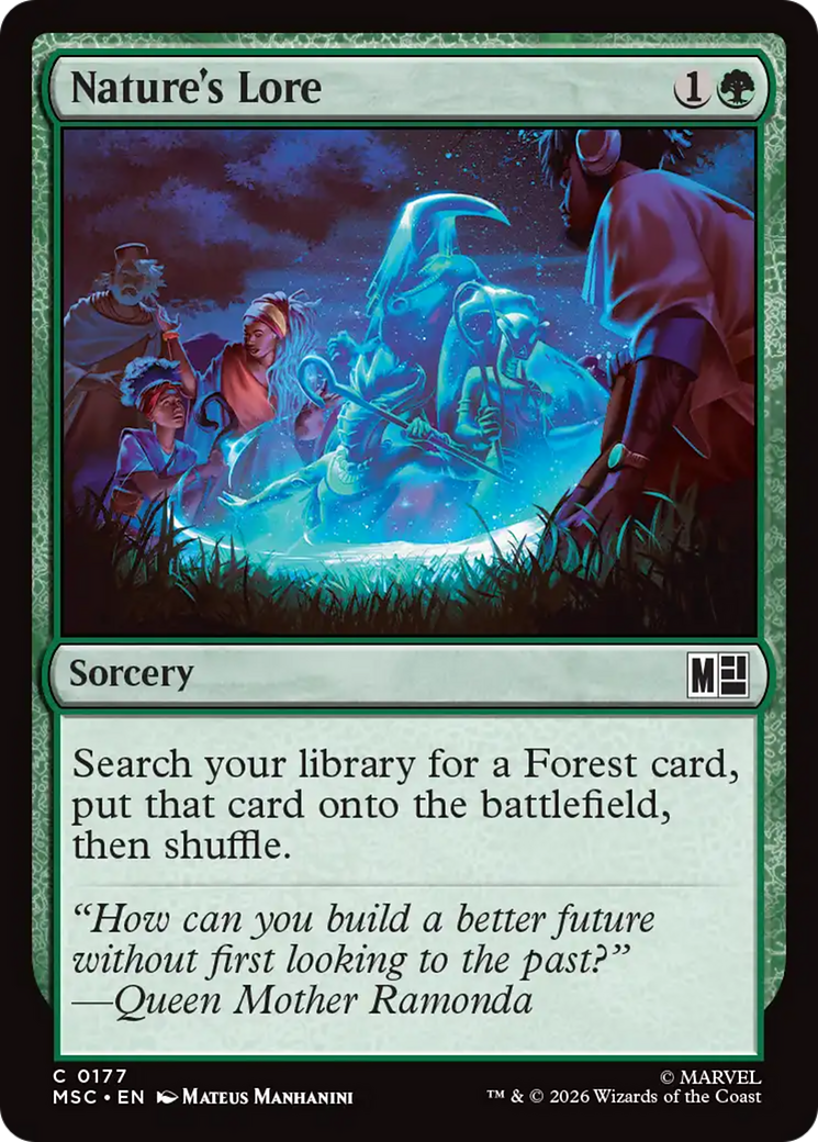 Nature's Lore [Marvel Super Heroes Commander] | Magic Magpie