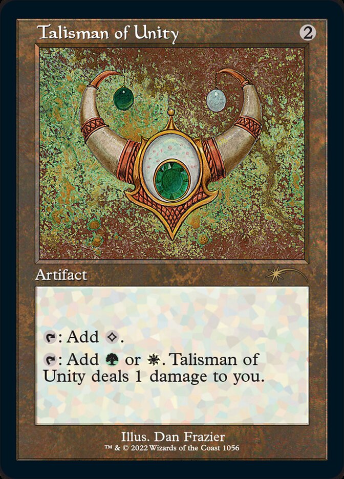 Talisman of Unity (Foil Etched) [Secret Lair Drop Series] | Magic Magpie