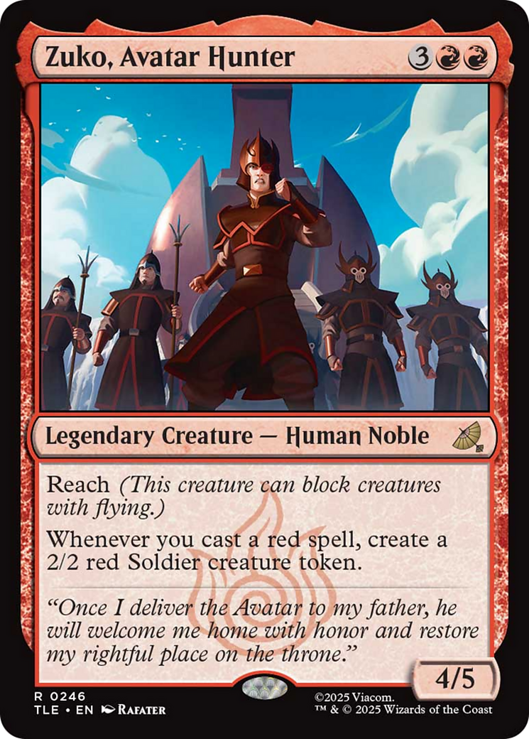 Zuko, Avatar Hunter [Avatar: The Last Airbender: Eternal-Legal] | Magic Magpie