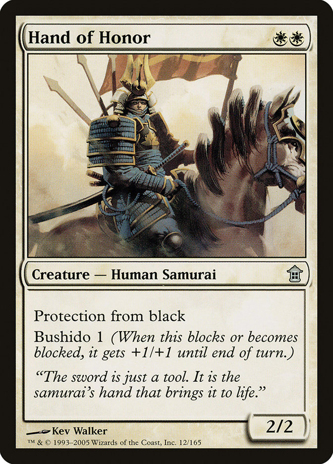 Hand of Honor [Saviors of Kamigawa] | Magic Magpie