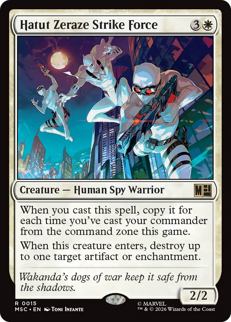 Hatut Zeraze Strike Force [Marvel Super Heroes Commander] | Magic Magpie