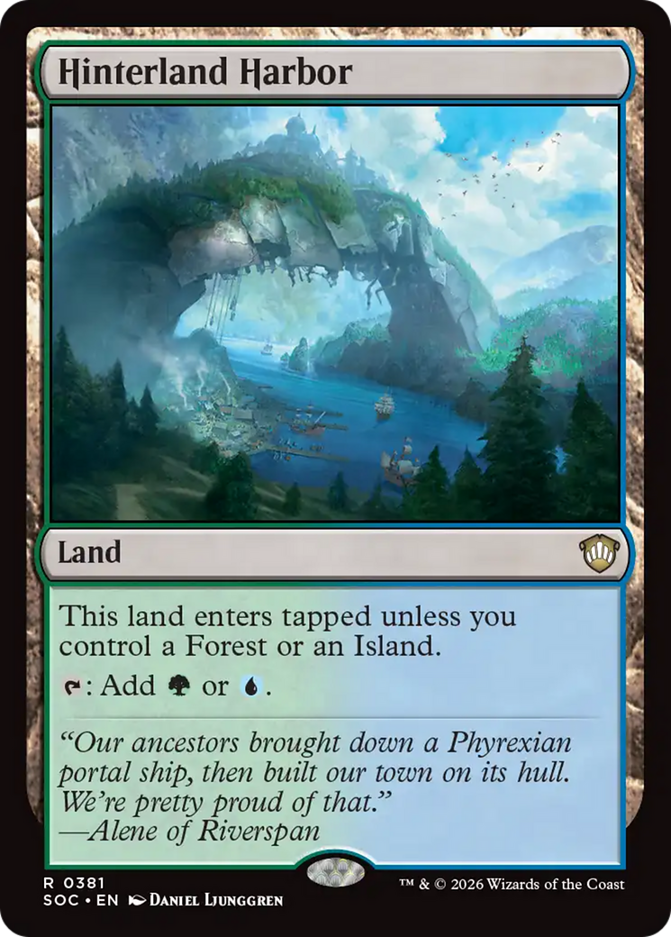 Hinterland Harbor [Secrets of Strixhaven Commander] | Magic Magpie