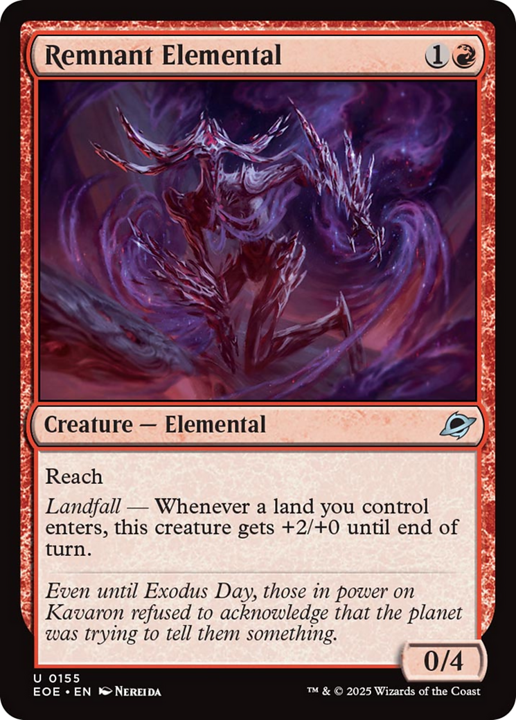 Remnant Elemental [Edge of Eternities] | Magic Magpie