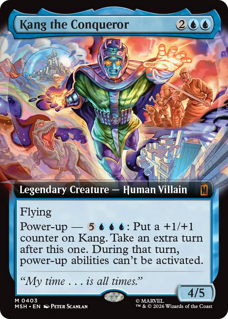 Kang the Conqueror (Extended Art) [Marvel Super Heroes] | Magic Magpie