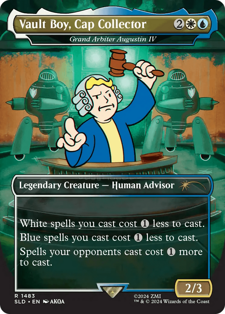 Vault Boy, Cap Collector - Grand Arbiter Augustin IV [Secret Lair Drop Series] | Magic Magpie