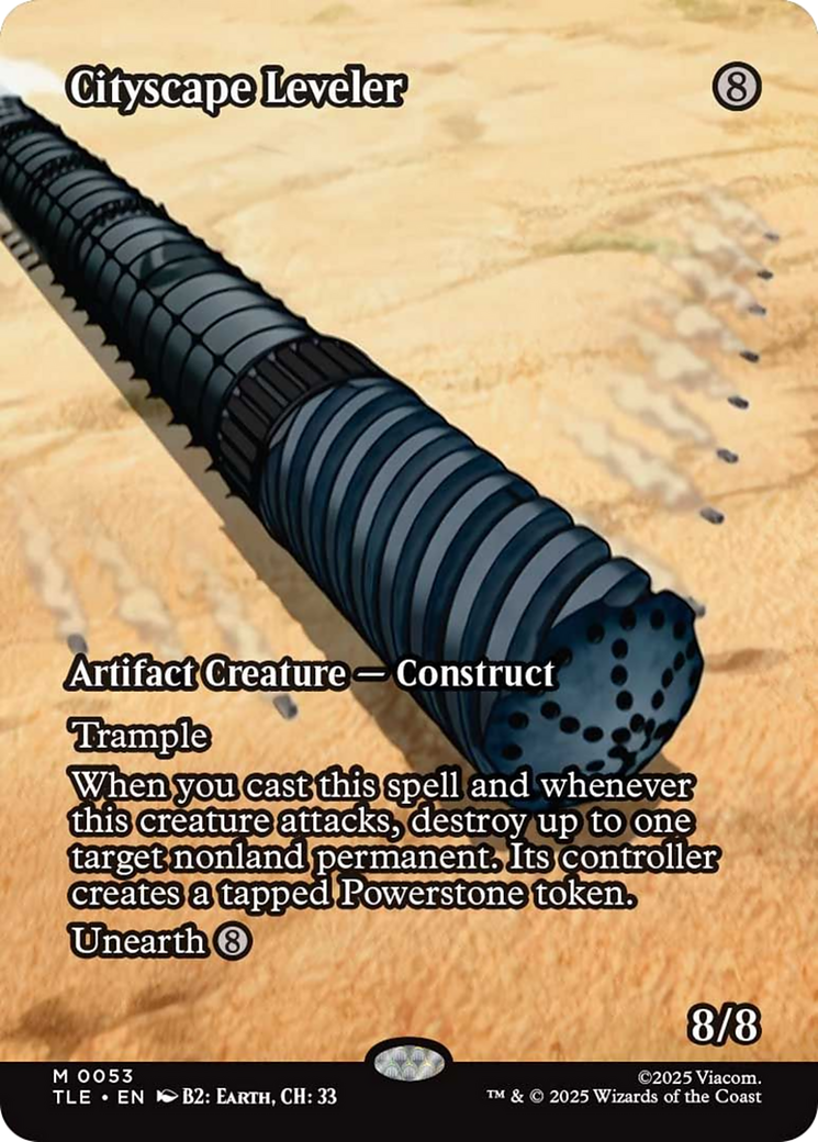 Cityscape Leveler (Borderless) [Avatar: The Last Airbender: Eternal-Legal] | Magic Magpie