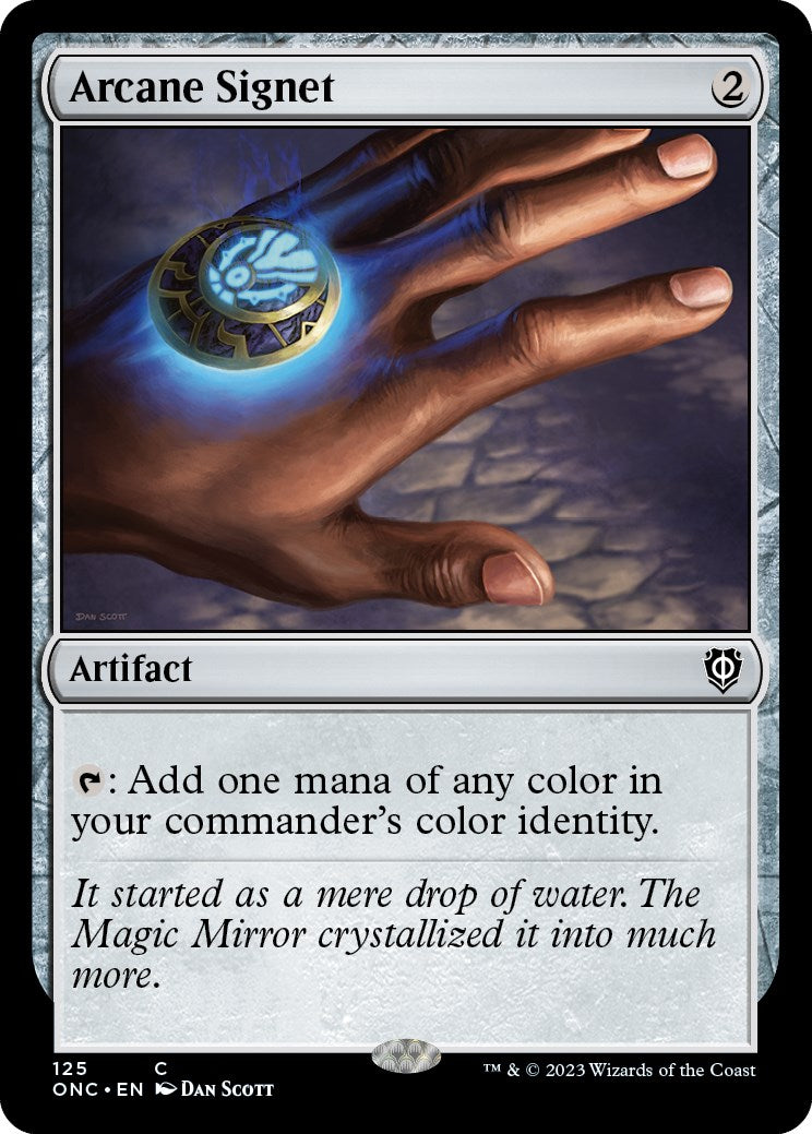 Arcane Signet [Phyrexia: All Will Be One Commander] | Magic Magpie