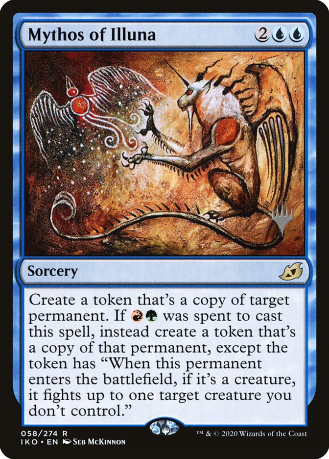 Mythos of Illuna (Promo Pack) [Ikoria: Lair of Behemoths Promos] | Magic Magpie
