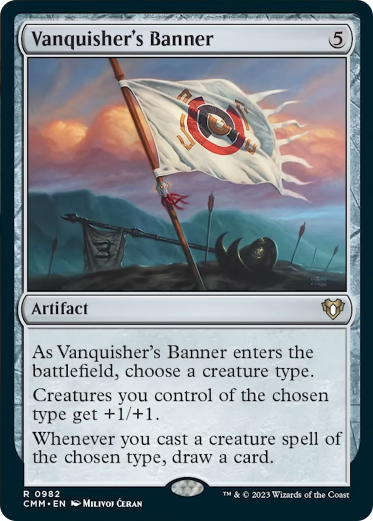 Vanquisher's Banner [Commander Masters] | Magic Magpie