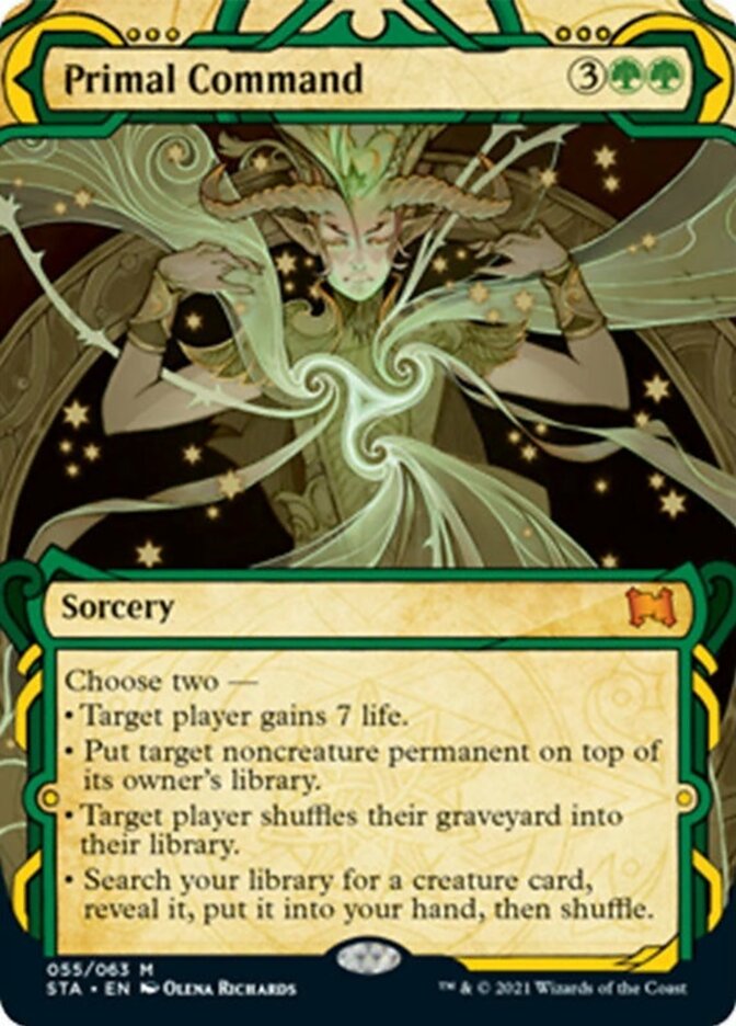 Primal Command (Foil Etched) [Strixhaven: Mystical Archive] | Magic Magpie