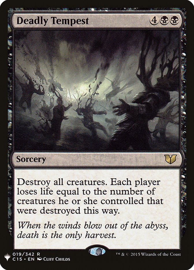 Deadly Tempest [The List] | Magic Magpie