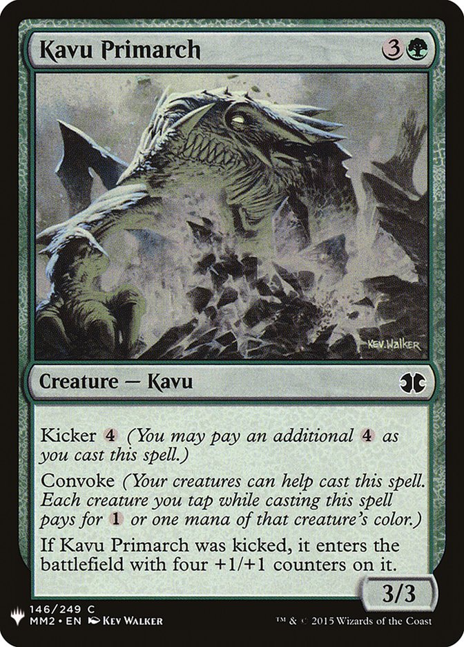 Kavu Primarch [Mystery Booster] | Magic Magpie