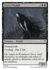 Street Wraith (White Border) [Mystery Booster 2] | Magic Magpie