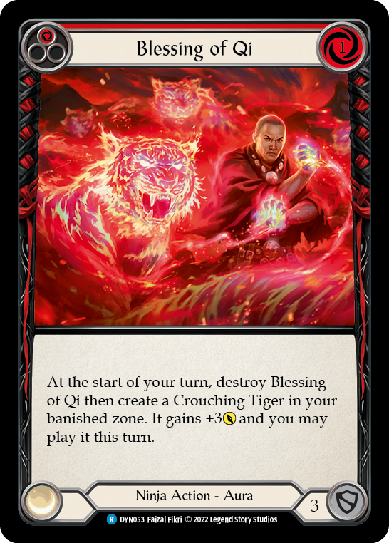 Blessing of Qi (Red) [DYN053] (Dynasty) | Magic Magpie
