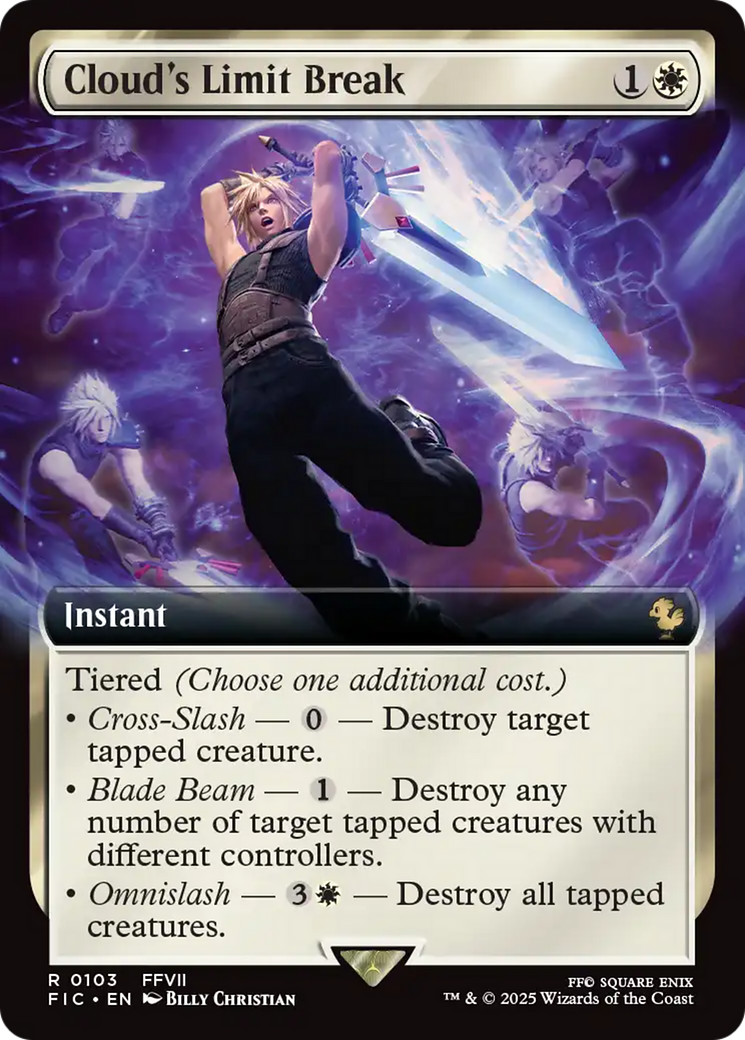 Cloud's Limit Break (Extended Art) [FINAL FANTASY Commander] | Magic Magpie