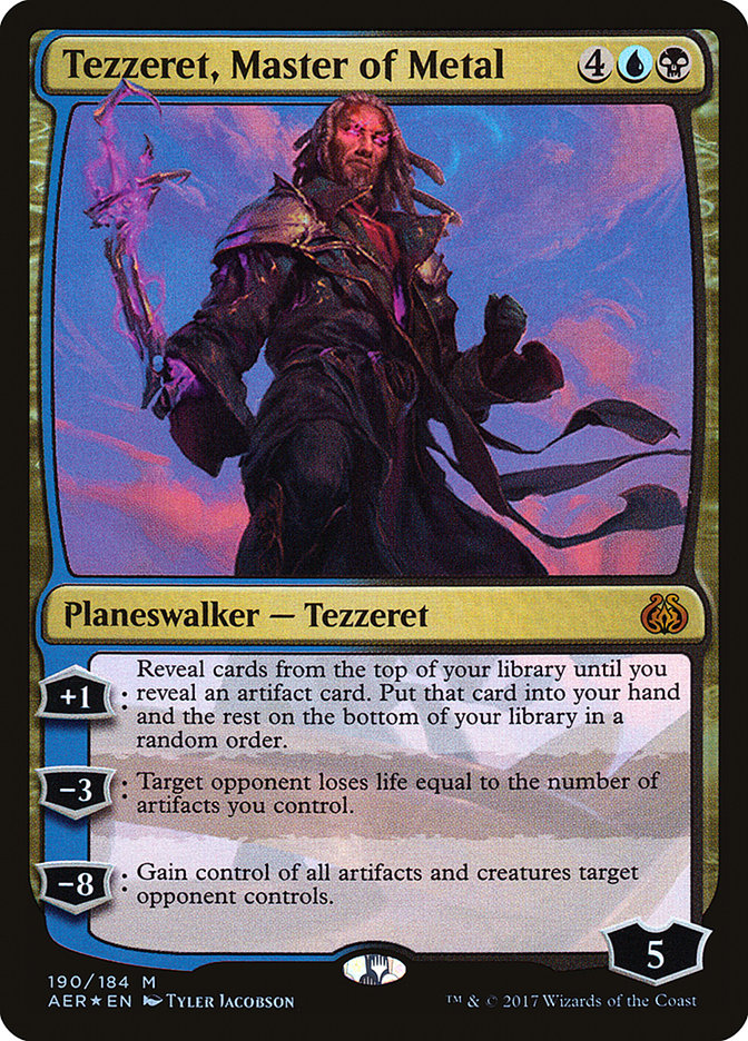 Tezzeret, Master of Metal [Aether Revolt] | Magic Magpie