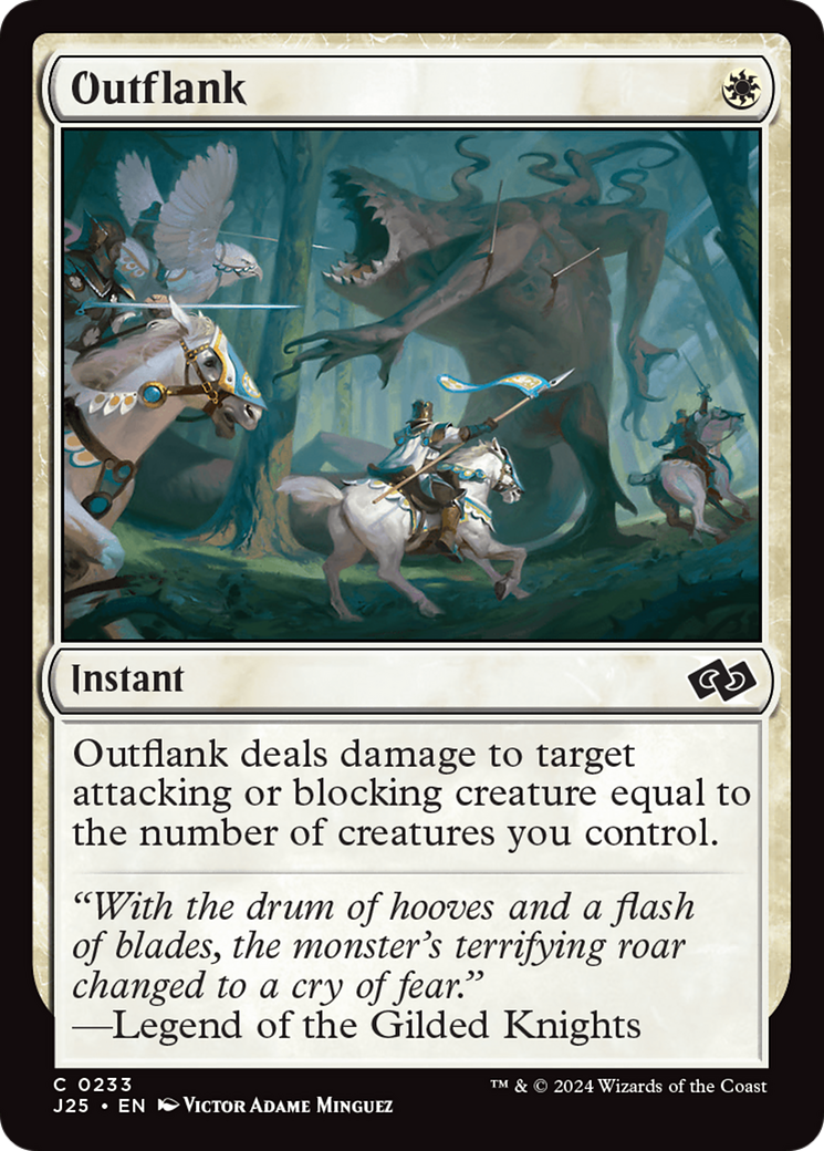 Outflank [Foundations Jumpstart] | Magic Magpie