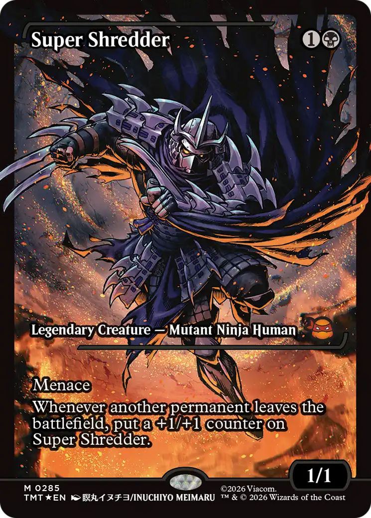 Super Shredder (Showcase) [Teenage Mutant Ninja Turtles] | Magic Magpie