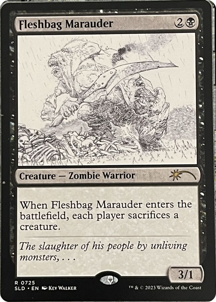 Fleshbag Marauder (Sketch Showcase) [Secret Lair Drop Series] | Magic Magpie