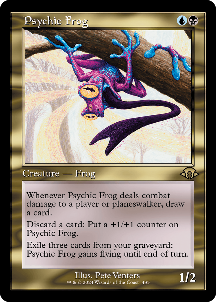 Psychic Frog (Retro) [Modern Horizons 3] | Magic Magpie
