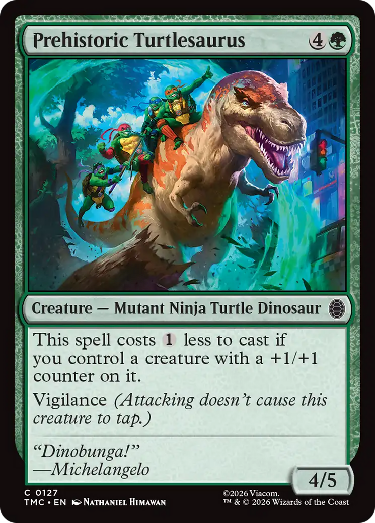 Prehistoric Turtlesaurus [Teenage Mutant Ninja Turtles Commander] | Magic Magpie