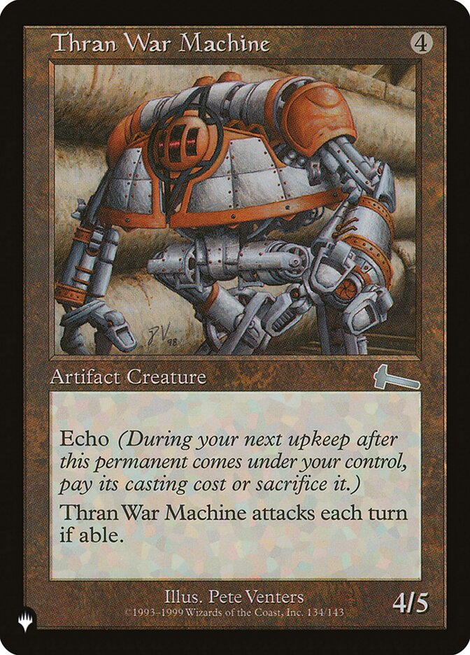 Thran War Machine [The List] | Magic Magpie