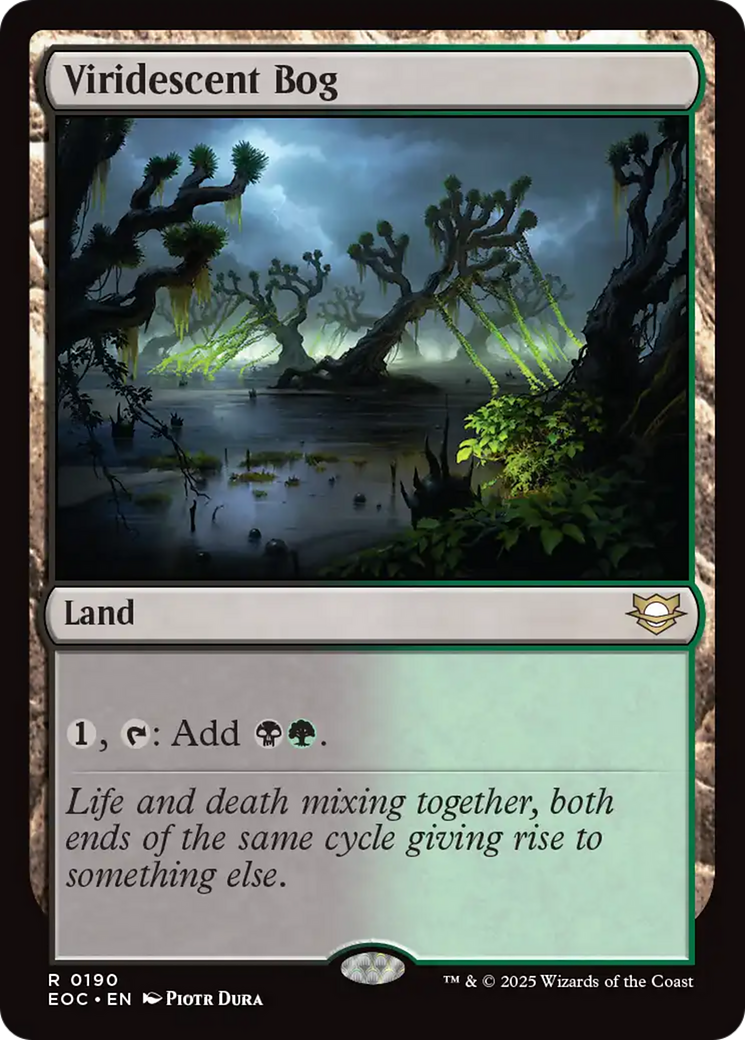 Viridescent Bog [Edge of Eternities Commander] | Magic Magpie