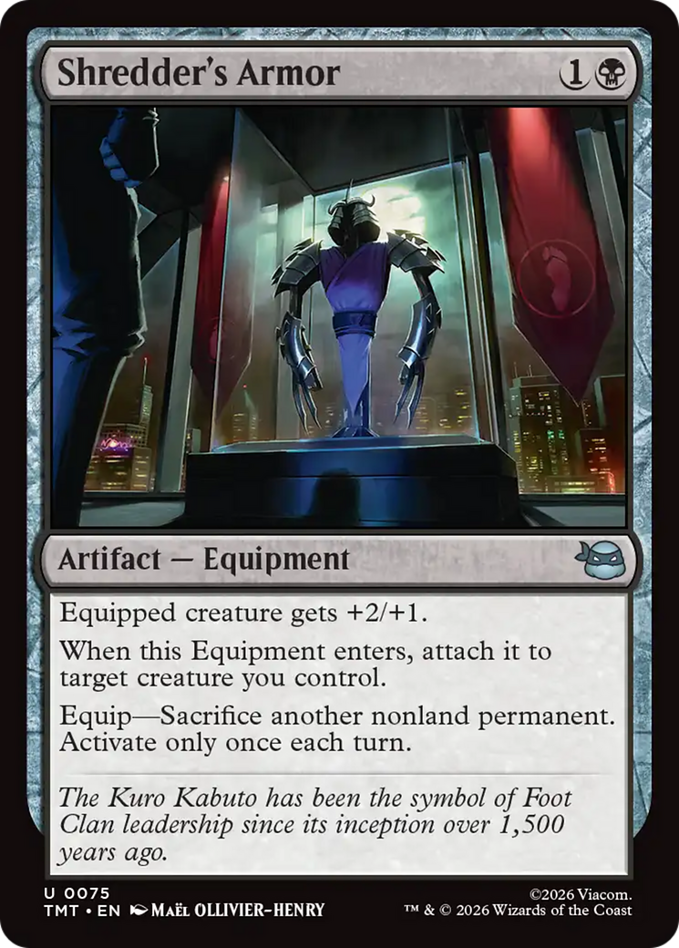 Shredder's Armor [Teenage Mutant Ninja Turtles] | Magic Magpie