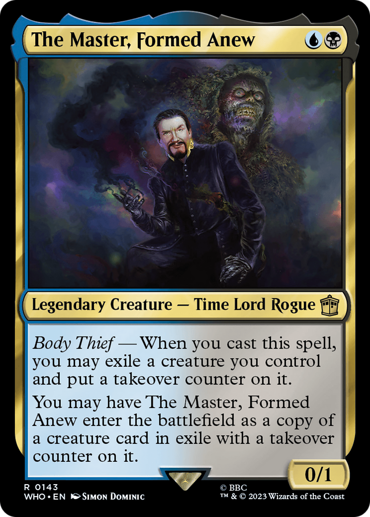 The Master, Formed Anew [Doctor Who] | Magic Magpie