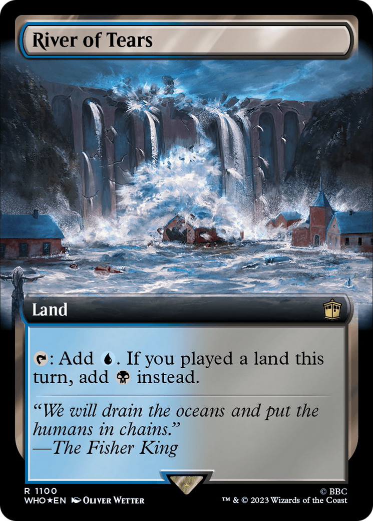 River of Tears (Extended Art) (Surge Foil) [Doctor Who] | Magic Magpie