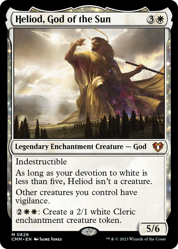 Heliod, God of the Sun [Commander Masters] | Magic Magpie