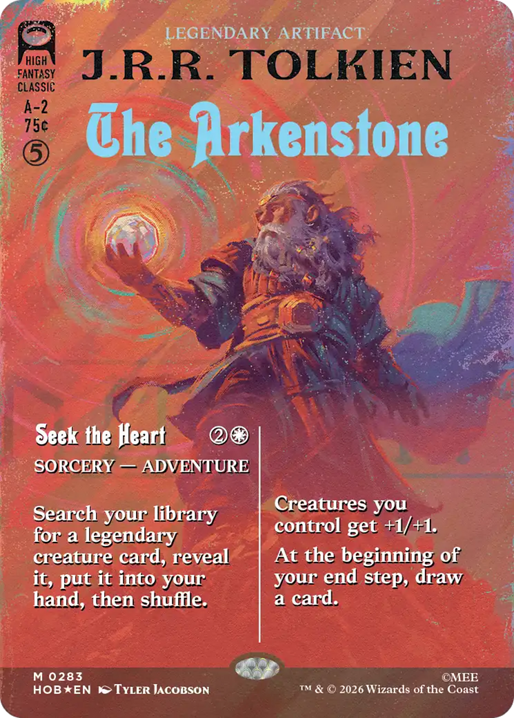 The Arkenstone (Borderless) (Surge Foil) [The Hobbit] | Magic Magpie