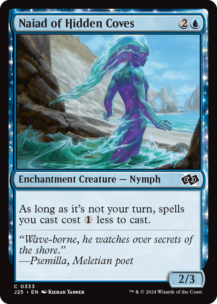 Naiad of Hidden Coves [Foundations Jumpstart] | Magic Magpie