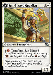 Sun-Blessed Guardian // Furnace-Blessed Conqueror [March of the Machine] | Magic Magpie