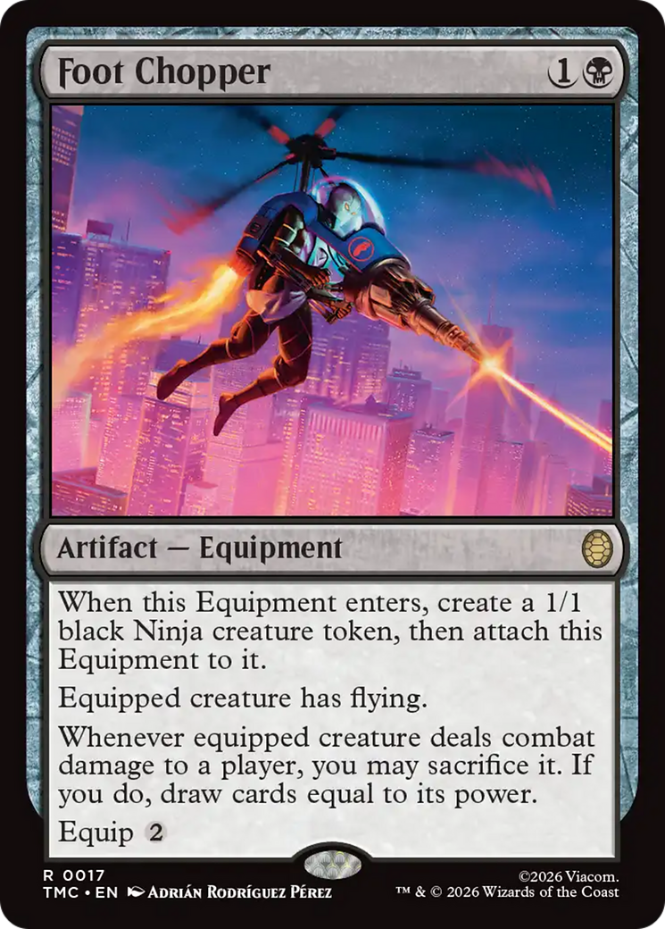 Foot Chopper [Teenage Mutant Ninja Turtles Commander] | Magic Magpie