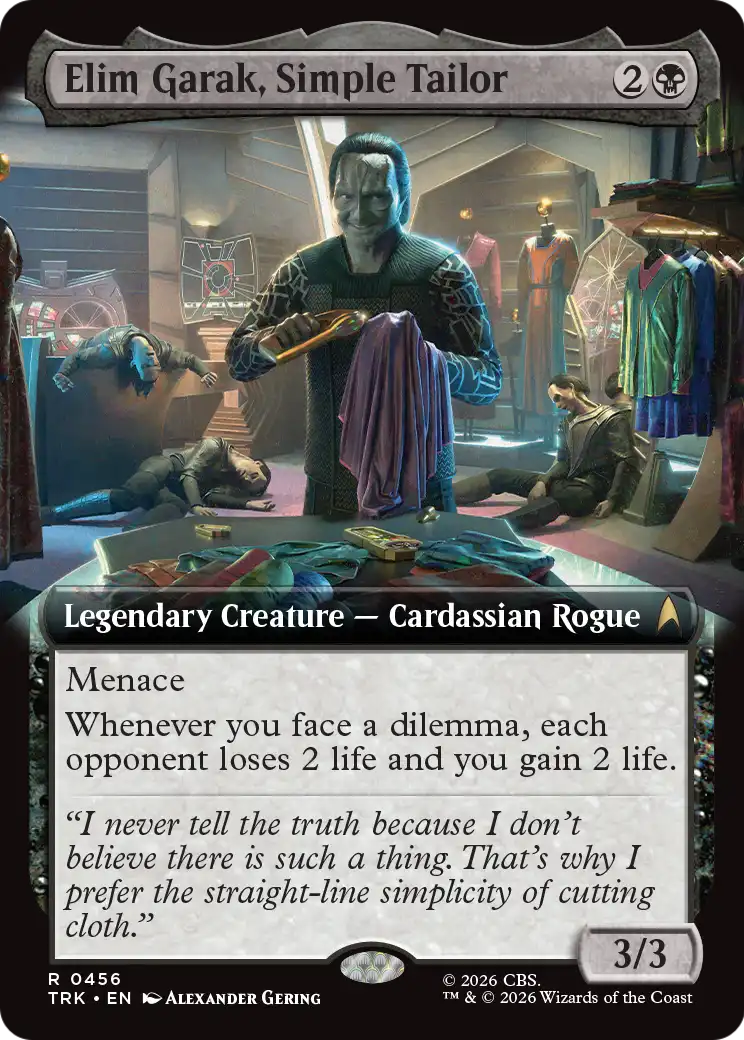 Elim Garak, Simple Tailor (Extended Art) [Star Trek] | Magic Magpie