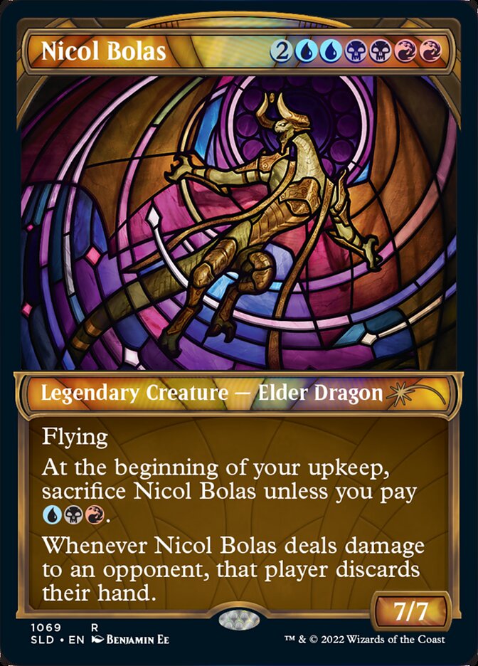 Nicol Bolas (Showcase Textured) [Secret Lair Drop Series] | Magic Magpie