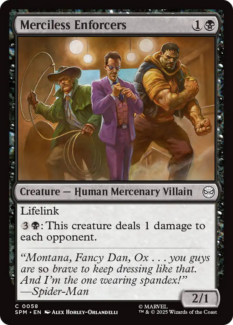 Merciless Enforcers [Marvel's Spider-Man] | Magic Magpie