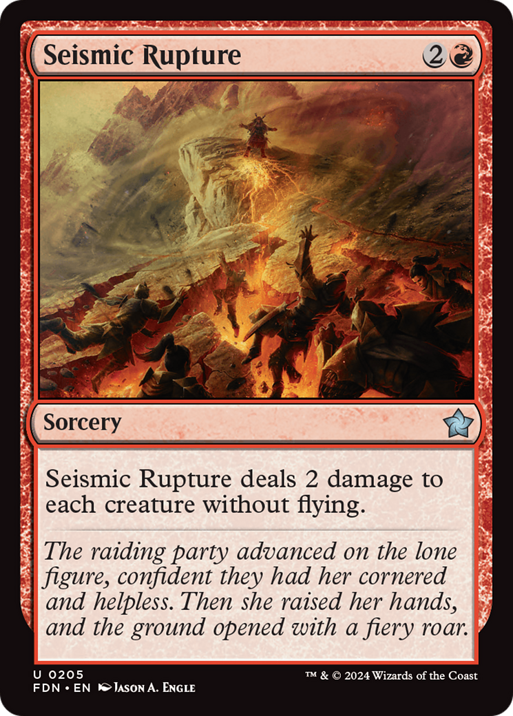 Seismic Rupture [Foundations] | Magic Magpie