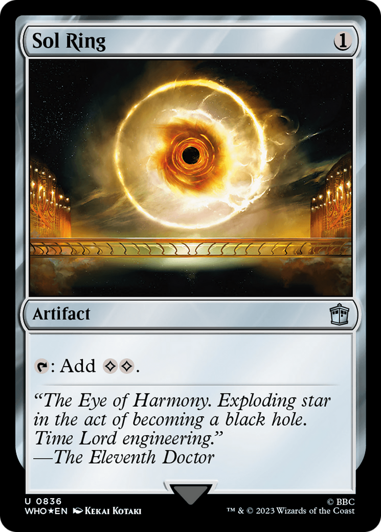 Sol Ring (Surge Foil) [Doctor Who] | Magic Magpie