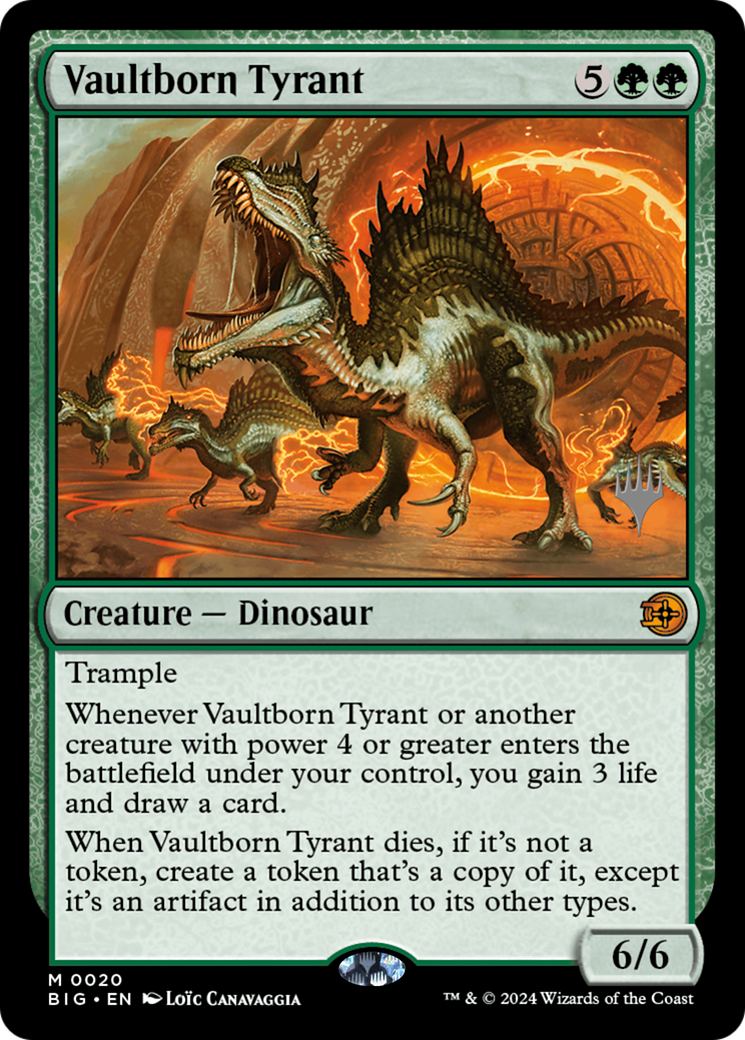 Vaultborn Tyrant [Lorwyn Eclipsed Promos] | Magic Magpie