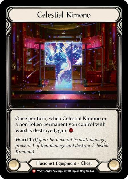 Celestial Kimono [DYN213] (Dynasty)  Rainbow Foil | Magic Magpie