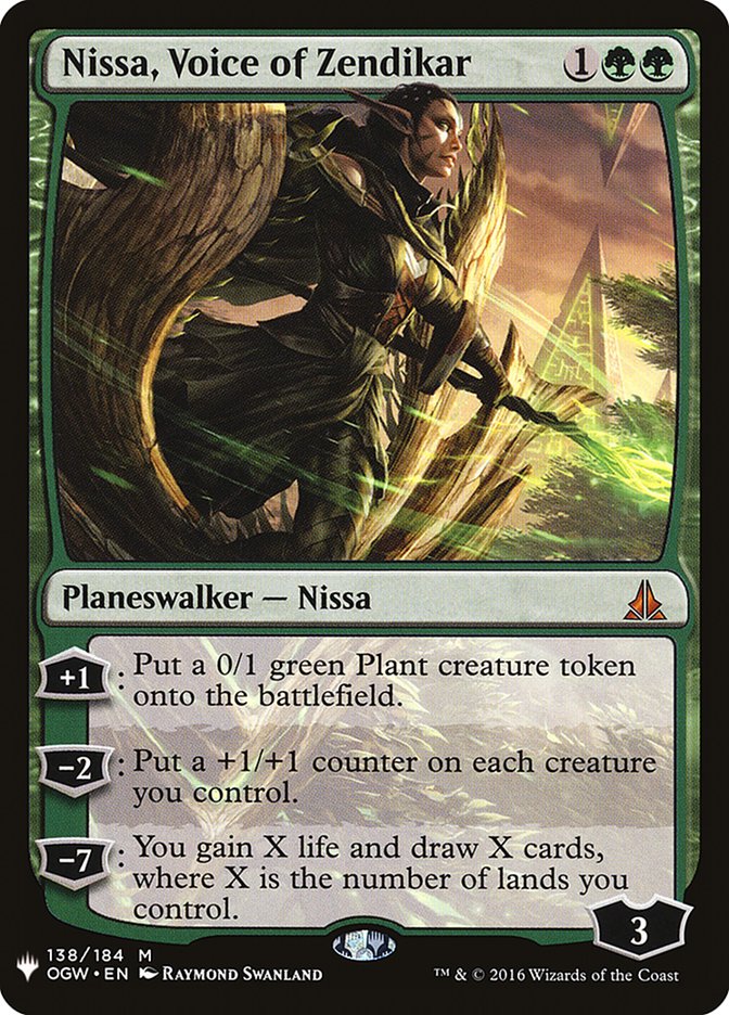 Nissa, Voice of Zendikar [Mystery Booster] | Magic Magpie