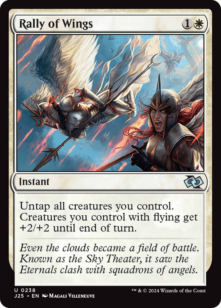 Rally of Wings [Foundations Jumpstart] | Magic Magpie