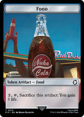 Food (0013) // Wasteland Survival Guide Double-Sided Token [Fallout Tokens] | Magic Magpie