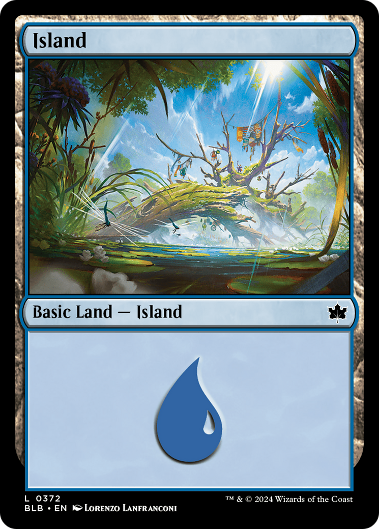 Island (0372) [Bloomburrow] | Magic Magpie