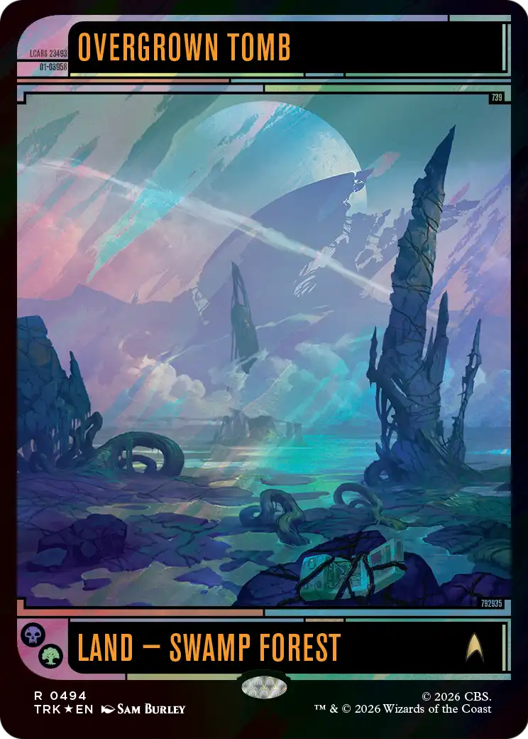 Overgrown Tomb (Surge Foil) [Star Trek] | Magic Magpie
